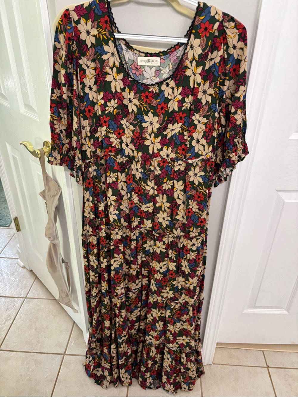 Natural Life floral maxi dress